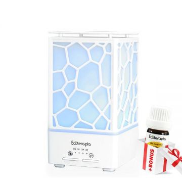 Difuzor aromaterapie Lighthouse Fantasy Alb + Bonus Difuzor aromaterapie Lighthouse Fantasy Alb + Bonus