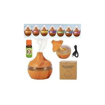 Difuzor De Arome 450 ml Umidificator Aromaterapie Lemn Deschis sau inchis Difuzor De Arome 450 ml Umidificator Aromaterapie Lemn Deschis sau inchis