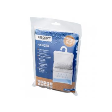 Mini dezumidificator - Absorbant umiditate AbsoDry HANGER Suedia 450g