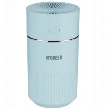 Mini umidificator de aer cu ultrasunete si ionizare, 360 ml, putere 2.25 W, MUH261 Albastru Mini umidificator de aer cu ultrasunete si ionizare, 360 ml, putere 2.25 W, MUH261 Albastru