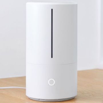 Umidificator antibacterian cu ultrasunete Xiaomi Mi Smart Mijia, Wi-Fi, 300ml/h, 25W, 4.5L (Alb)