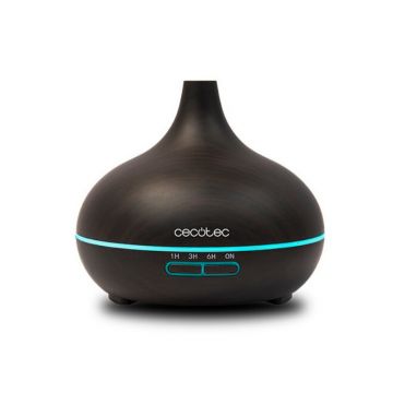 Umidificator cu ultrasunete Cecotec Pure Aroma, 15 mp, 300 ml, oprire automata, indicator LED, functie aromaterapie, silentios, Brown