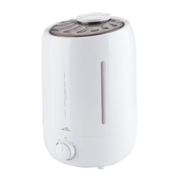 Umidificator cu ultrasunete Eta Airco, 25 W, 4 l, aromatizare, 30 mp, Alb