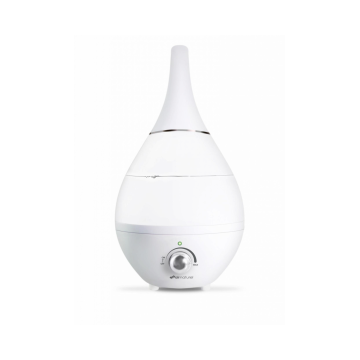 Umidificator de aer Air Naturel Gota New White, Rata umidificare 350 ml/ora, Consum 30W/h, Pentru 30mp, Functie Higro-Smart