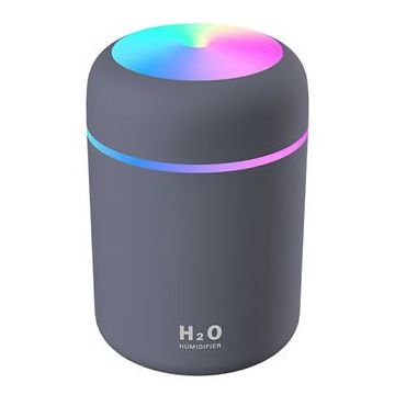 Umidificator de aer LED, Gonga® Negru