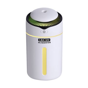 Umidificator de aer Lila Care, 300 ml, ultrasunete, panou comanda digial Umidificator de aer Lila Care, 300 ml, ultrasunete, panou comanda digial