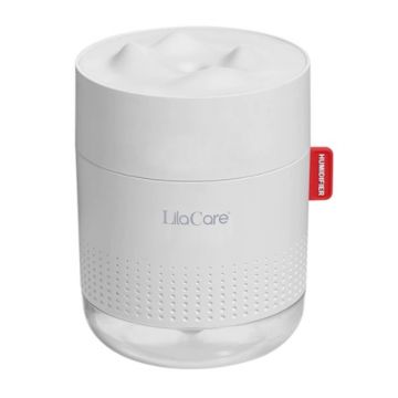 Umidificator de aer Lila Care Snow Mountain, 500 ml, USB, 2 functii, tip candela Umidificator de aer Lila Care Snow Mountain, 500 ml, USB, 2 functii, tip candela