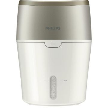 Umidificator de aer Philips HU4803/01, Tehnologie NanoCloud, Rezervor 2 l, 220 ml/h, Alb/Gri