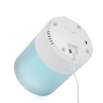 Umidificator si difuzor de arome BlitzWolf BW-SH2, Capacitate 4 L, Lumina RGB, Control aplicatie (Alb)