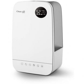 Umidificator si purificator Clean Air Optima CA606, Ionizare, Display, Timer, Telecomanda, Rata umidificare 480 ml/ora