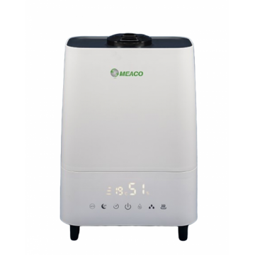 Umidificator si purificator MeacoMIST DELUXE 2020, Filtru HEPA si Carbune, Lampa UV-C, Ionizare, Difuzor aroma, Timer
