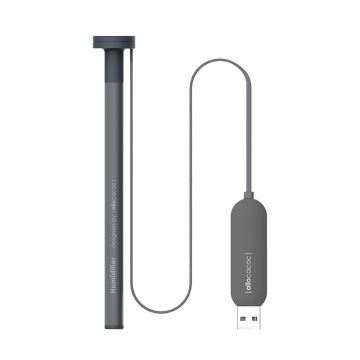 Umidificator tip pai Allocacoc, 2 W, corp aluminiu, mufa USB-A
