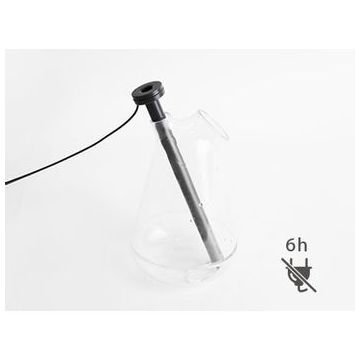 Umidificator tip pai din aluminiu Allocacoc 10836GY, Gri Umidificator tip pai din aluminiu Allocacoc 10836GY, Gri