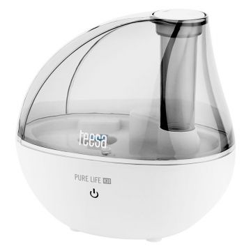 Umidificator ultrasonic H30 Pure Life Teesa, rezervor 1.5 l , 120 ml/h, oprire automata, lumina de noapte, Alb