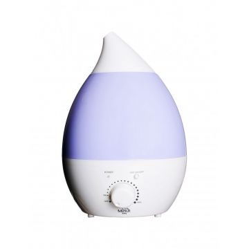 Umidificator ultrasunete cu ionizare, lampa de veghe si aromoterapie Minut Baby, 2.8 l Umidificator ultrasunete cu ionizare, lampa de veghe si aromoterapie Minut Baby, 2.8 l