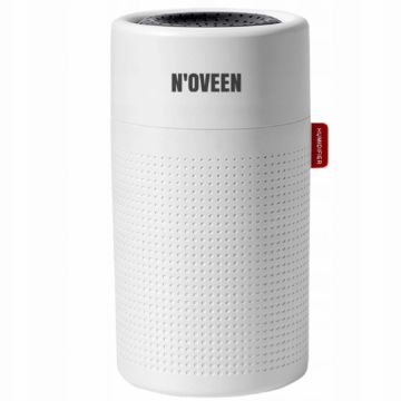 Mini umidificator de aer cu ultrasunete Noveen 750 ml, baterie 2000 mah, putere 1.7 W, MUH360 Alb