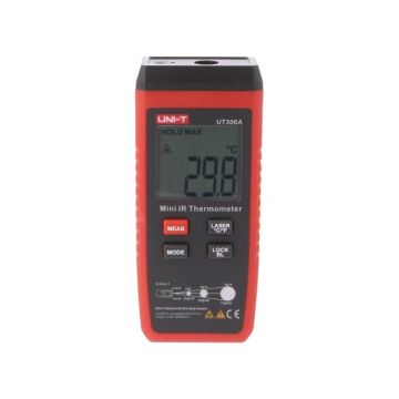 Termometru Infrarosu fara contact LCD iluminat -35÷300°C UT306A