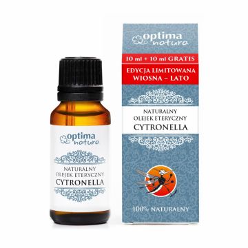 Ulei esential de Citronella Optima Natura 20 ml impotriva tantarilor