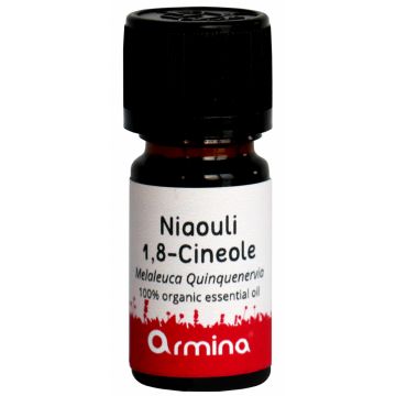 Ulei esential de Niaouli (Melaleuca Quiniquenervia) 1.8 Cineol pur bio 10ml Armina