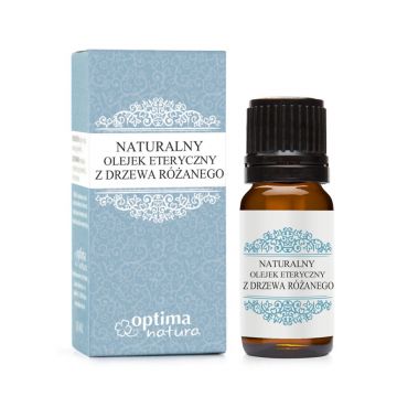 Ulei esential de Rosewood (lemn de trandafir) Optima Natura 10 ml pentru migrena, depresie, tuse cronica