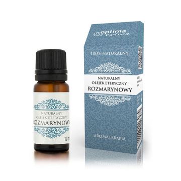 Ulei esential de Rozmarin Optima Natura 10 ml pentru reumatism, varice, lipsa de concentrare