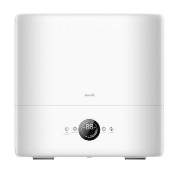 Umidificator aer cu ultrasunete Deerma ST636W, filtru UV, ideal pentru familii cu copii, 4.5L, Alb