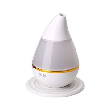 Umidificator cu lumina LED multicolora, USB, SIKS®, alb