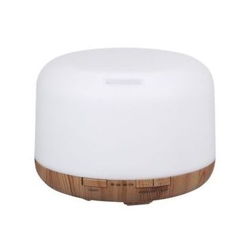 Umidificator cu telecomanda SIKS® aromaterapie, difuzor, purificator aer, 500 ml, (5949319012807)