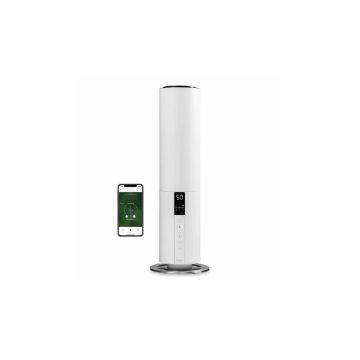 Umidificator cu ultrasunete Duux Beam 2 White, WiFi, Pentru 40 mp, Asistenti vocali, Iluminare ambientala