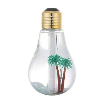 Umidificator cu ultrasunete Lila Care, 400ml, LED 7 culori