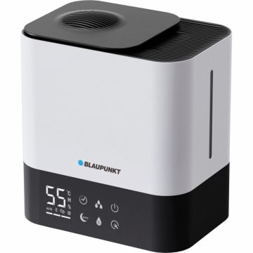 Umidificator de aer, Ultrasunete, Blaupunkt, Alb Negru