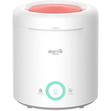 Umidificator Deerma F301, 25 W, Rezervor 2.5 l, Umidificare 300 ml h, Ultrasunete, Alb Umidificator Deerma F301, 25 W, Rezervor 2.5 l, Umidificare 300 ml h, Ultrasunete, Alb