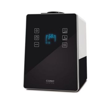 Umidificator digital Caso AirVital Pro 5410, 280 W, Capacitate 6 litri, Vapori calzi si reci, Telecomanda, Negru