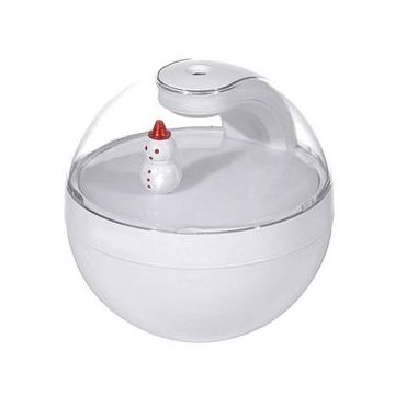 Umidificator Om De Zapada SIKS, Difuzor Aroma, Purificator Aer, Capacitate 220 ml, Alb