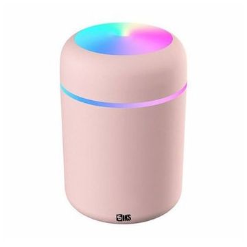 Umidificator SIKS® cu difuzor de aroma, roz, 12x75 cm