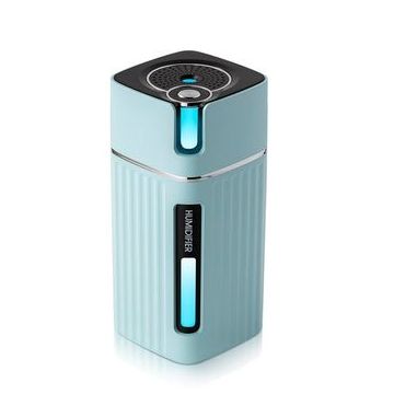 Umidificator SIKS® difuzor aroma, ultrasunete, silentios, forma cub, potrivit pentru masina, birou, casa, (5949319050168)