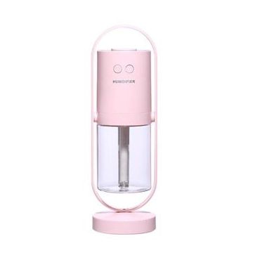 Umidificator SIKS® purificator aer, ultrasunete, lumini led colorate, rotatie 360 grade, 200 ml, (5949319065728)