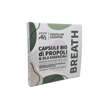 Capsule  propolis cu uleiuri esentiale Breath