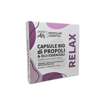 Capsule  propolis cu uleiuri esentiale Relax