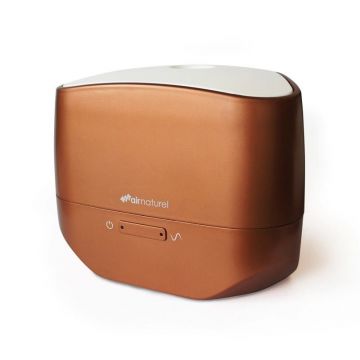 Difuzor de aroma ultrasonic Air Naturel Airom Cupru, Led Iluminare, Functie AromaWaveTM, Capacitate rezervor 110 ml