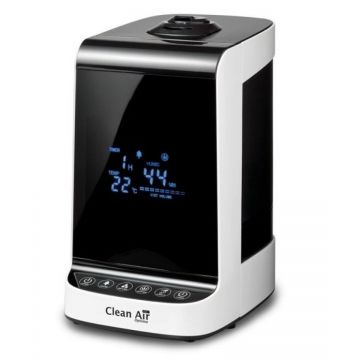 Resigilat! Umidificator si purificator Clean Air Optima CA605, Ionizare, Display, Timer, Telecomanda, Rata umidificare 480ml/ora