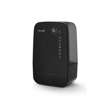 Resigilat! Umidificator si purificator Clean Air Optima CA607B, Lampa UV-C, Ionizare, Difuzor aroma, Display, Timer