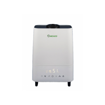 Resigilat! Umidificator si purificator MeacoMIST DELUXE 2020, Filtru HEPA si Carbune, Lampa UV-C, Ionizare, Difuzor aroma, Timer