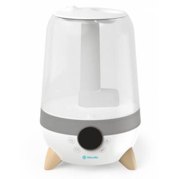 Umidificator AlecoAir U20 Luno, Capacitate umidificare 252 ml/h, Aromaterapie, Timer, Mod Noapte, Higrostat, Rezervor 3.5L