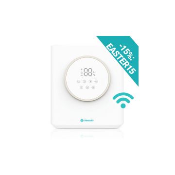 Umidificator AlecoAir U32 Orio, WiFi, Capacitate umidificare 315 ml/h, Aromaterapie, Timer, Mod Noapte, Higrostat, Rezervor 4.5L