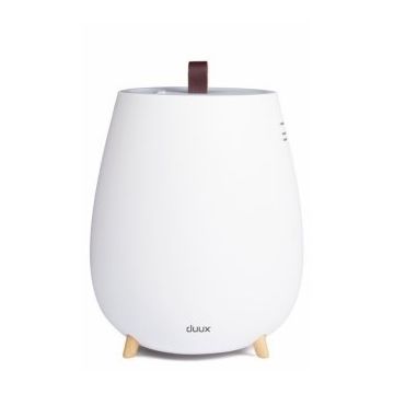 Umidificator si difuzor de aroma Duux Tag, Rata umidificare 250 ml/ora, Consum 12W/h, Capacitate umidificare 3l/zi, Pentru 30mp