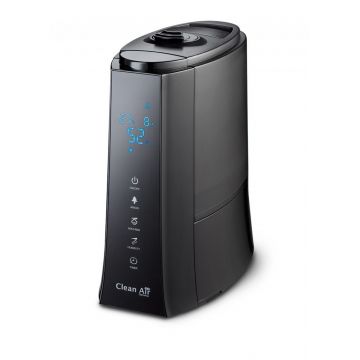 Umidificator si purificator Clean Air Optima CA603new, Difuzor aroma, Ionizare, Display, Timer, Rata umidificare 300 ml/ora,
