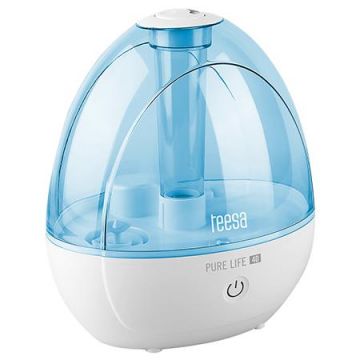 Umidificator Teesa Ultrasonic Pure Life 40 TSA8063, 1.8 l, 12 W, 30 dB, 60-120 ml/h (Alb/Albastru)